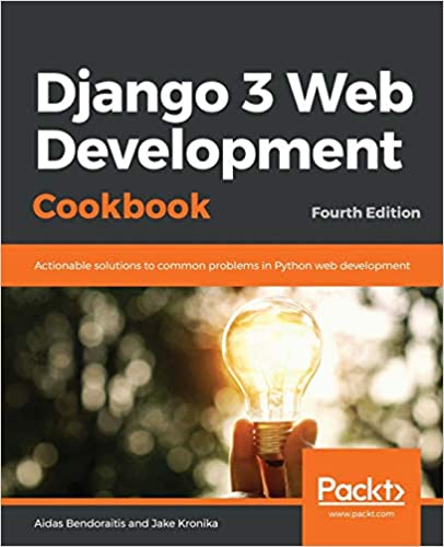 Django 3 Web Development Cookbook cover